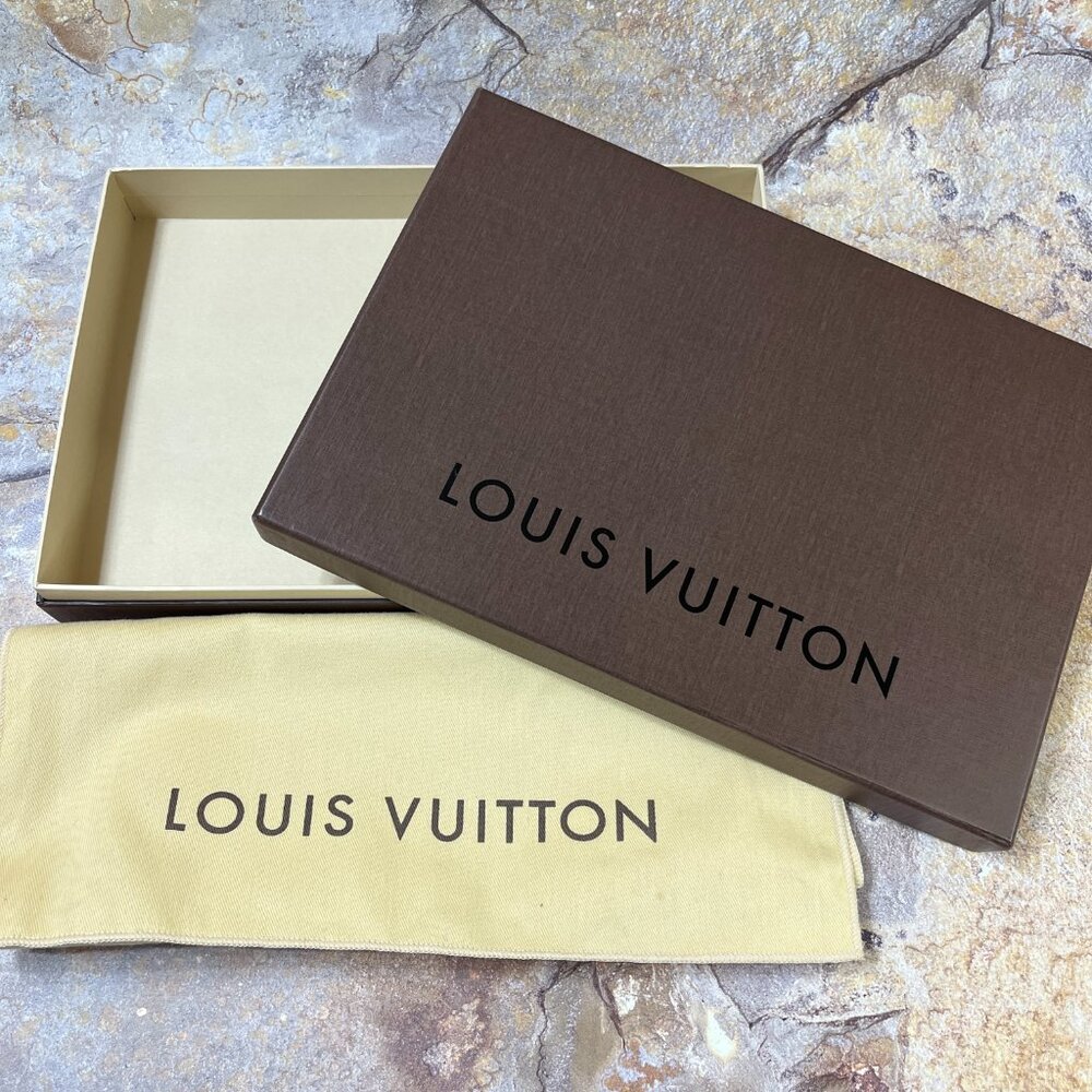 Louis Vuitton Damier Azur Pochette Accessoires Pouch / Shoulder Clutch Bag - Picture 13 of 13